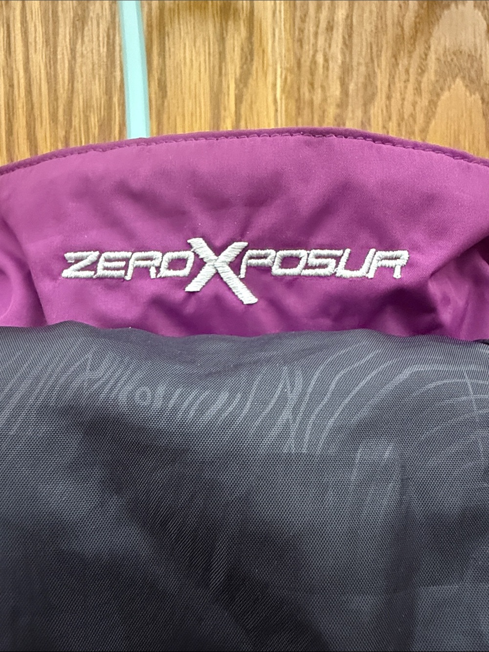 ZeroXposur Outdoor Purple Hooded Ski Jacket w Removable Inside Liner Sz S - Picture 11 of 12